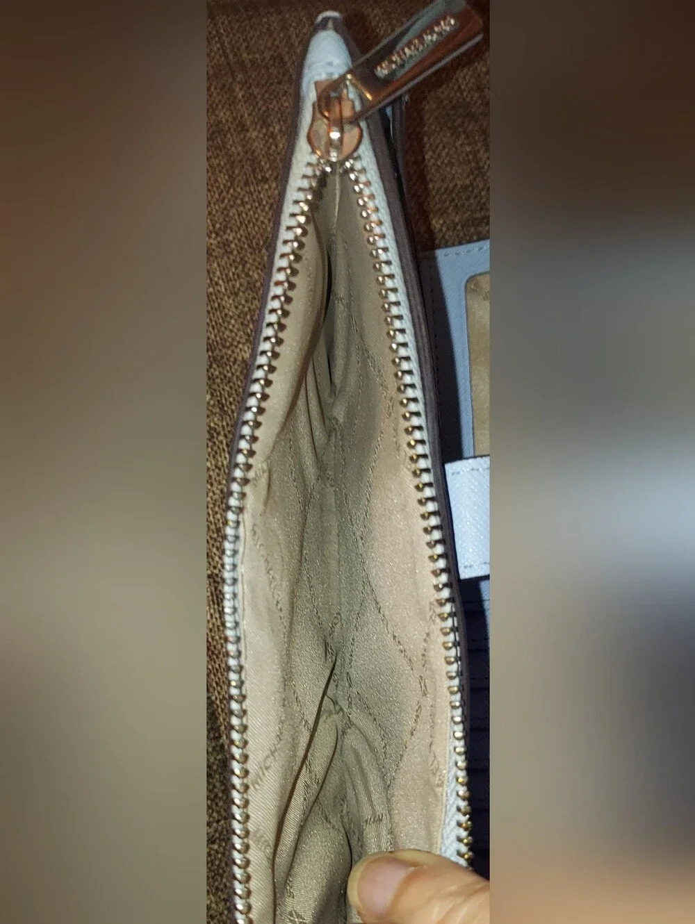 Michael Kors Light Blue Wristlet Wallet